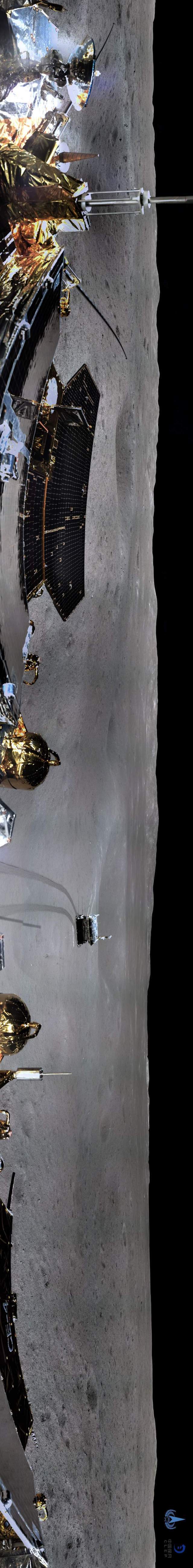 快看！嫦娥四号发回来一组月表全景美照
